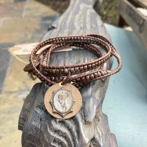 Christian Bling “Mary Wrap Bracelet”